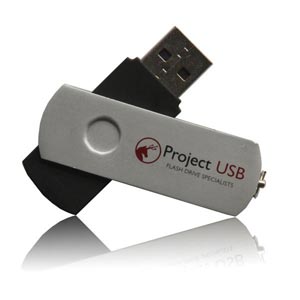 Aluminium Twist USB Flash Drive Aluminium Twister Memory Stick